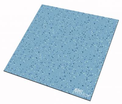 Electrostatic Dissipative Floor Tile Grano ED Pastel Blue 1002 x 1002 mm 3.5 mm Antistatic ESD Rubber Floor Covering